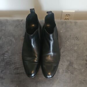C2 by Calibrate Black Leather Chukka Boots...mens 9.5...no box